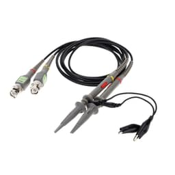 image-P6100 2Pcs 1X 10X 100MHz Oscilloscope Probe Alligator Clip