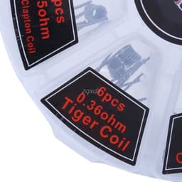 image-48pcs Pre Built Coils Rta Rda Flat Twisted Fused Clapton Qua