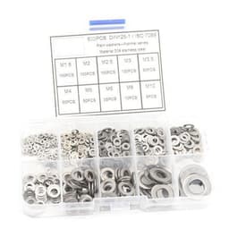 image-Gasket 304 Stainless Steel Flat Washer Set M1.6-M10