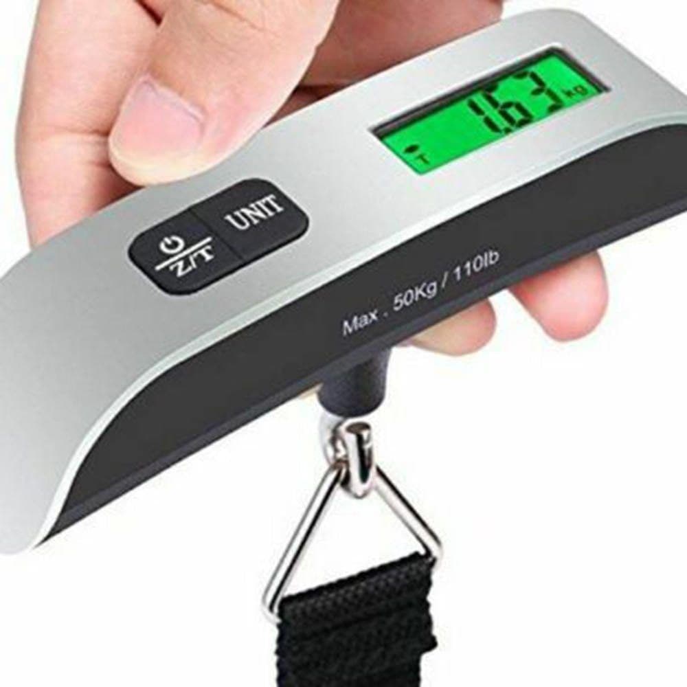 image-T-shaped Electronic Scales Portable Scale 50kg/10g with Backlight