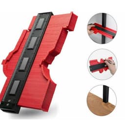image-Contour Gauge Saker Duplicator Profile Copy Shape Measuring Tool Contour Gauge Duplicator Profile Copy Shape Measuring Ruler Tool