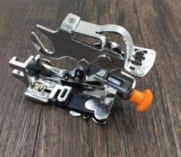 image-Ruffler Attachment Presser Foot Feet Low Shank Domestic Sewing Machine Household
