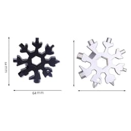 image-Snow 18 In One Multi-Function Tool Card Combination