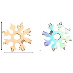 image-Snow 18 In One Multi-Function Tool Card Combination