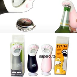 image-PREUP new fashion and high quality Creative Hand Bottle Opener Beer Drink Bar Kitchen Tool Cat Claw Shaped