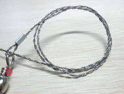 image-Multifunctional outdoor line according to the survival saw, wire saw, wire saw