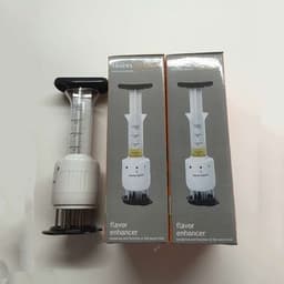 image-New stainless steel meat Tenderizer needle barbecue meat injector Marinade taste syringe kitchen tools
