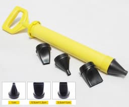 image-Building masonry plastic changing head cement mortar grouting filling gun cement caulking four-piece