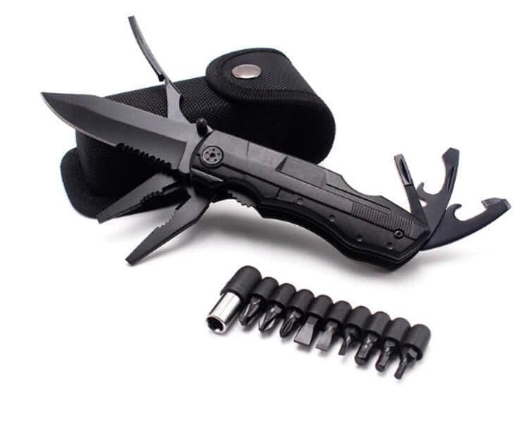 image-Cross-border special multi-purpose knife clamp portable folding tool pliers outdoor travel multi-function pliers gift pliers custom