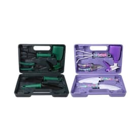 image-Camouflage Garden Tool Set Grafting Pruning Shovel Rake Stainless Steel Scissor Pruning Shears Spray Bottle Garden Tools Kit