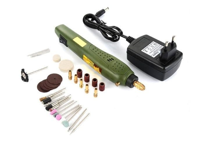 image-Mini electric grinder pen electric drill wenwan tools