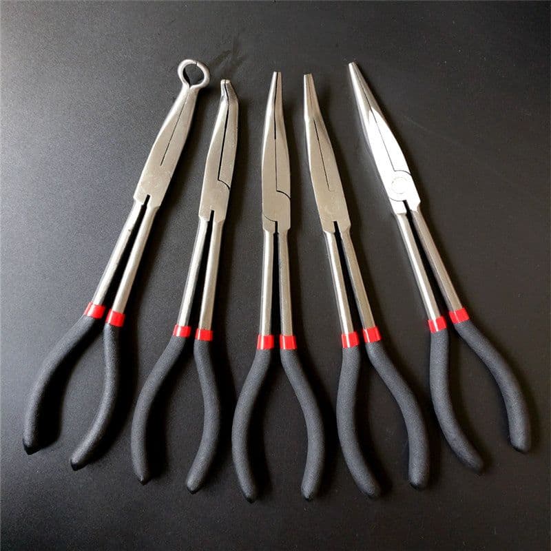 image-11 inch long-nose pliers round nose pliers