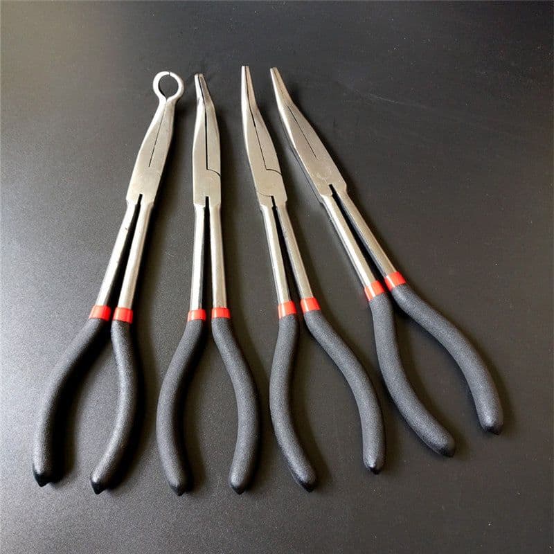 image-11 inch long-nose pliers round nose pliers