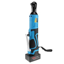 image-Electric Wrench Cordless Ratchet Rechargeable Scaffolding 90N.m Right Angle Wrench Tool With