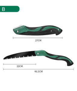 image-Hand saw woodworking saw household folding saw fruit tree pruning garden saw multi-functional outdoor cutting saw tools wholesale