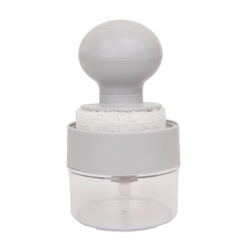image-Cleaning Brushes Dish Washing Tool Soap Dispenser Refillable Pans Cups Bread Bowl Scrubber