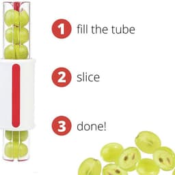 image-Tomato Chip Slicer Vegetable Fruit Zip Slicer Knife Grape Cutter Chopper Multifunctional Kitchen Tools