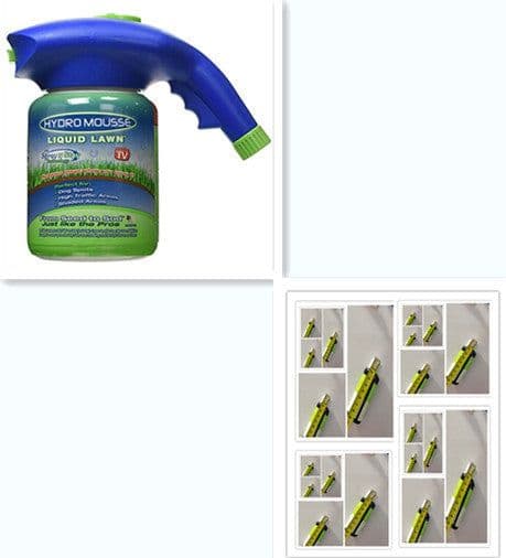 image-Liquid Lawn System Hydro Foam Professional Household Hydro Seeding Spray Device For Seed Care Garden Tools Home Garden Mousse