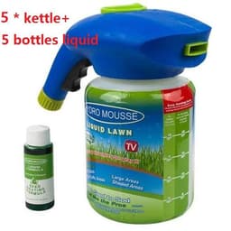 image-Liquid Lawn System Hydro Foam Professional Household Hydro Seeding Spray Device For Seed Care Garden Tools Home Garden Mousse
