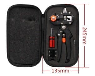 image-Garden Fruit Tree Pro Pruning Shears Scissor Grafting Cutting Tool 2 Blade Garden Tools Set Pruner Tree Cutting Tool