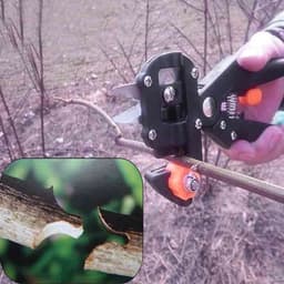 image-Garden Fruit Tree Pro Pruning Shears Scissor Grafting Cutting Tool 2 Blade Garden Tools Set Pruner Tree Cutting Tool