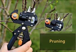 image-Garden Fruit Tree Pro Pruning Shears Scissor Grafting Cutting Tool 2 Blade Garden Tools Set Pruner Tree Cutting Tool