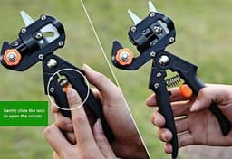 image-Garden Fruit Tree Pro Pruning Shears Scissor Grafting Cutting Tool 2 Blade Garden Tools Set Pruner Tree Cutting Tool