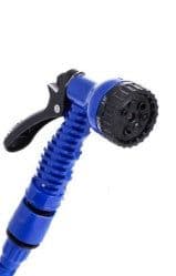 image-Latex Natural Telescopic Water Hose High Pressure Car Wash Water Gun Watering Flower Watering Vegetable Hose Summer
