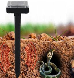 image-HZ En Plein Air Jardin Solar Power Mole Wave Souris Avec Solaire Li Batterie 1.2 V 60mA
