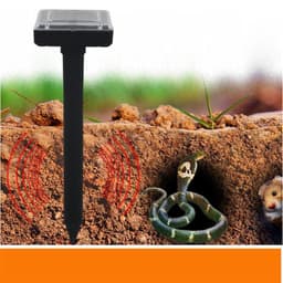 image-HZ En Plein Air Jardin Solar Power Mole Wave Souris Avec Solaire Li Batterie 1.2 V 60mA