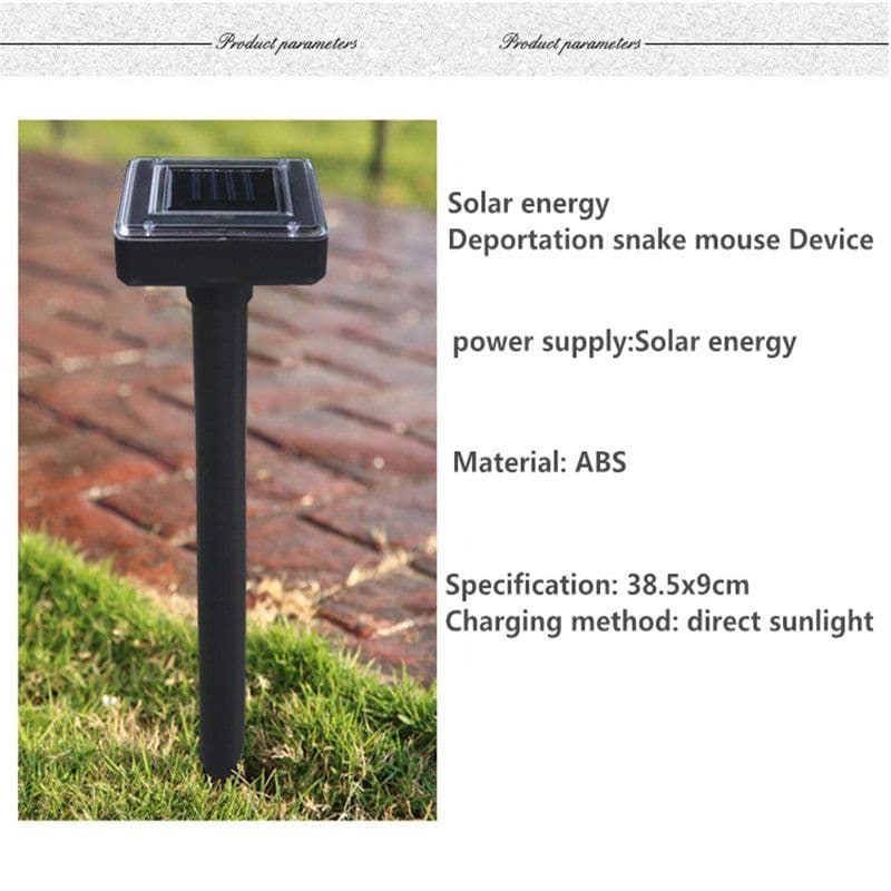 image-HZ En Plein Air Jardin Solar Power Mole Wave Souris Avec Solaire Li Batterie 1.2 V 60mA