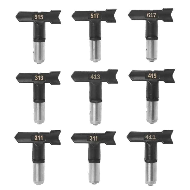 image-Durable high pressure airless nozzle electric rotary nozzle spraying machine accessories electrostatic spray gun accessories