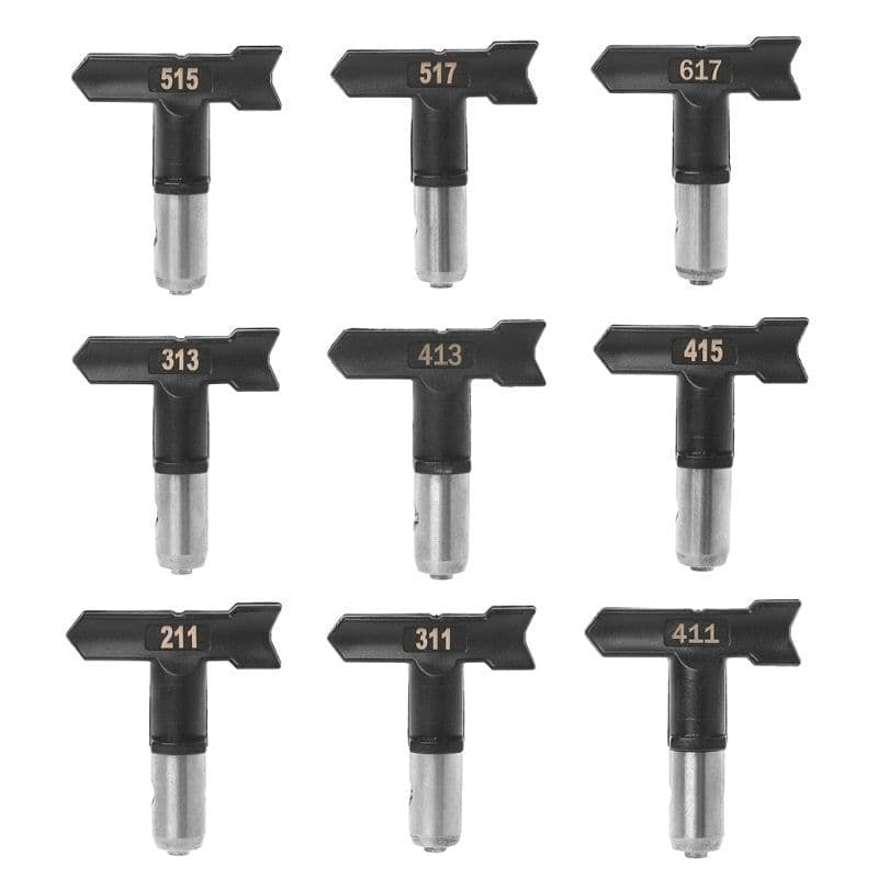 image-Durable high pressure airless nozzle electric rotary nozzle spraying machine accessories electrostatic spray gun accessories