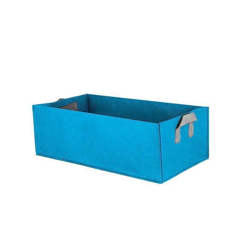 image-Felt plant bag planting bucket