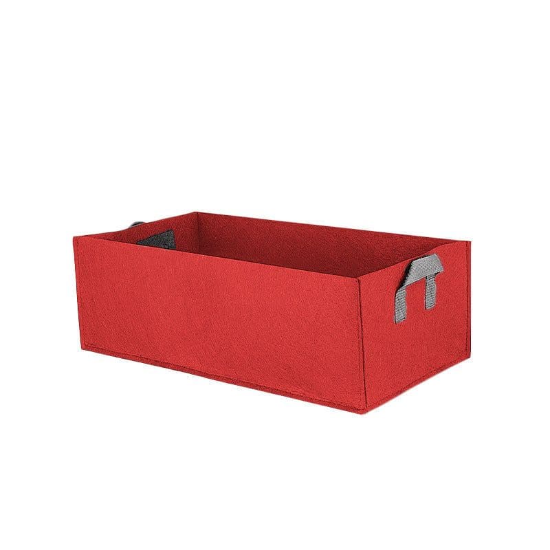 image-Felt plant bag planting bucket