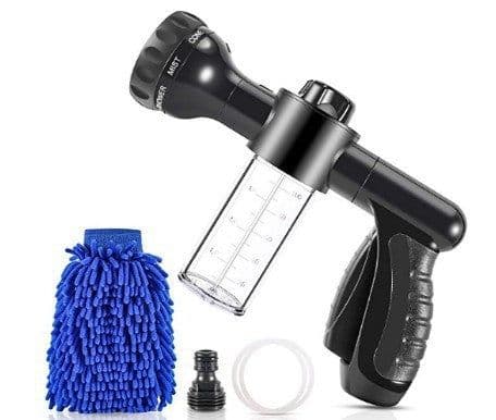 image-Foam Kettle Water Gun Garden Telescopic Hose High Pressure