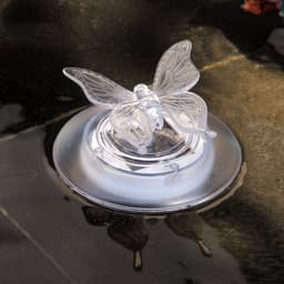 image-Solar LED Float Lamp Butterfly Dragonfly Shape Garden Pond Water Light Creative Swimming Pool Underwater Light Decor Accessories
