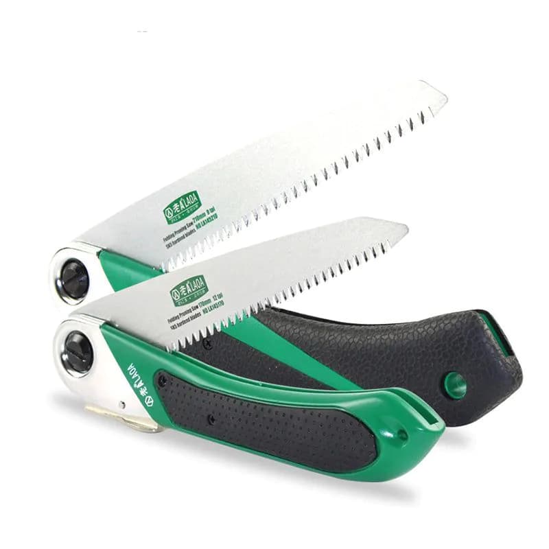 image-Quick folding saw, hand saw, garden saw, woodworking saw, camping saw, hand saw, mini saw