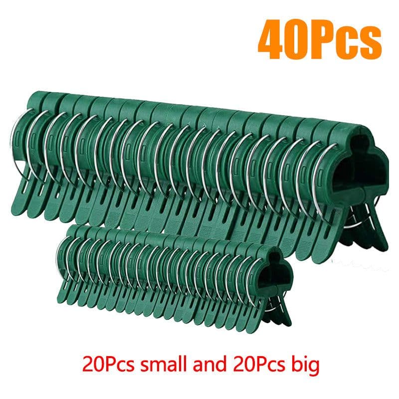 image-Garden clip set garden clip plastic plant clip
