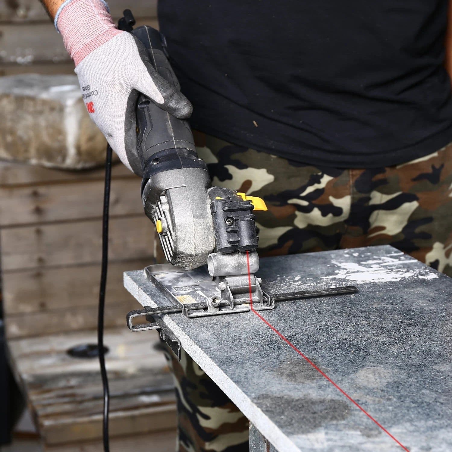 image-Electric mini electric saw small laser circular saw
