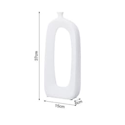 image-Three-piece ceramic vase
