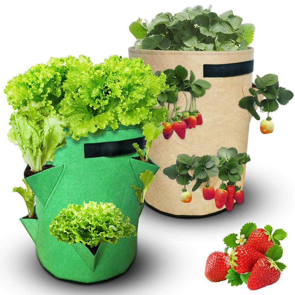 image-Felt cloth planting bag