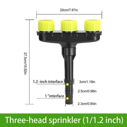 image-Agriculture Atomizer Nozzles Garden Lawn Water Sprinklers Irrigation Spray Adjustable Nozzle Tool