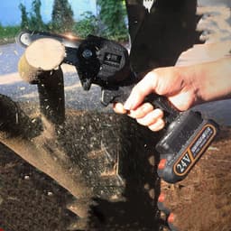 image-Outdoor high-power radio saw lithium electric saw