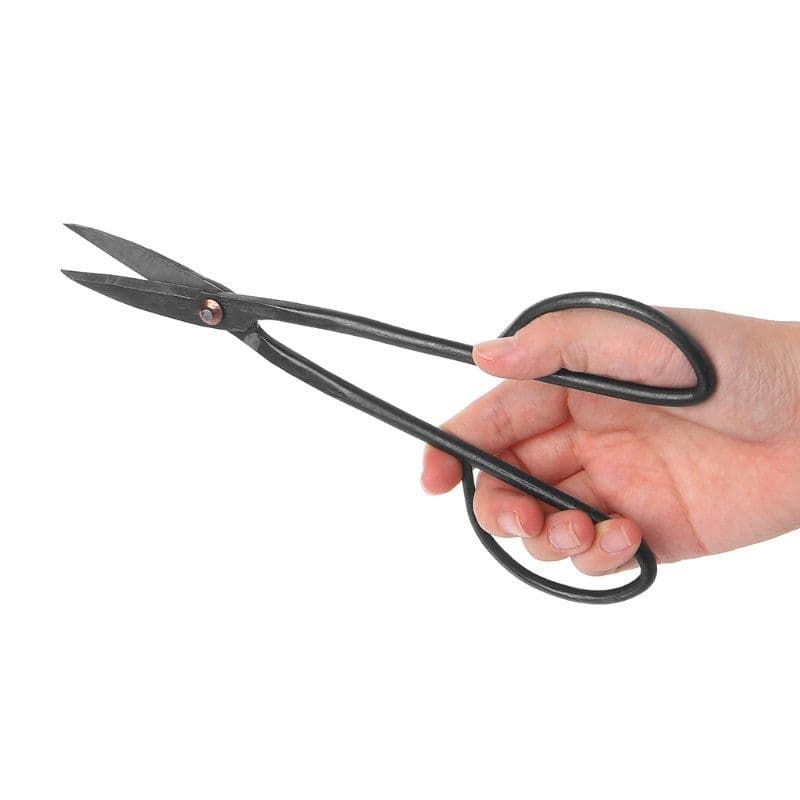 image-Beginner Bonsai Tool Long Handle Scissors Gardening Plant Branch Shears 20cm New
