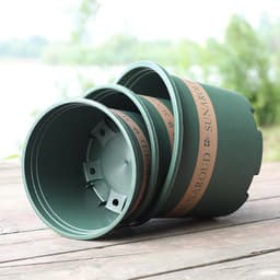image-Thickened resin root control pot