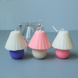 image-Small lamp candle mold INS wind homemade scented candles manual
