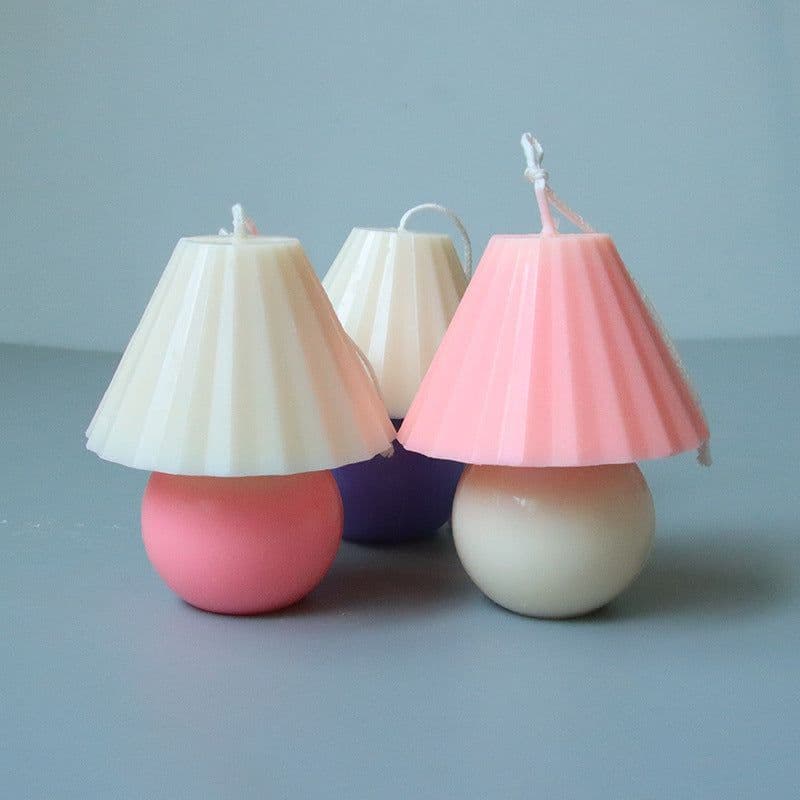image-Small lamp candle mold INS wind homemade scented candles manual