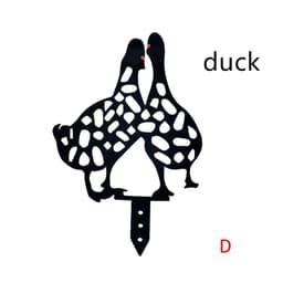 image-Chicken Yard Art Outdoor Garden Back Yard Gazon Stakes Hen Yard Decor