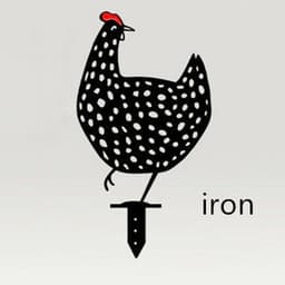 image-Chicken Yard Art Outdoor Garden Back Yard Gazon Stakes Hen Yard Decor